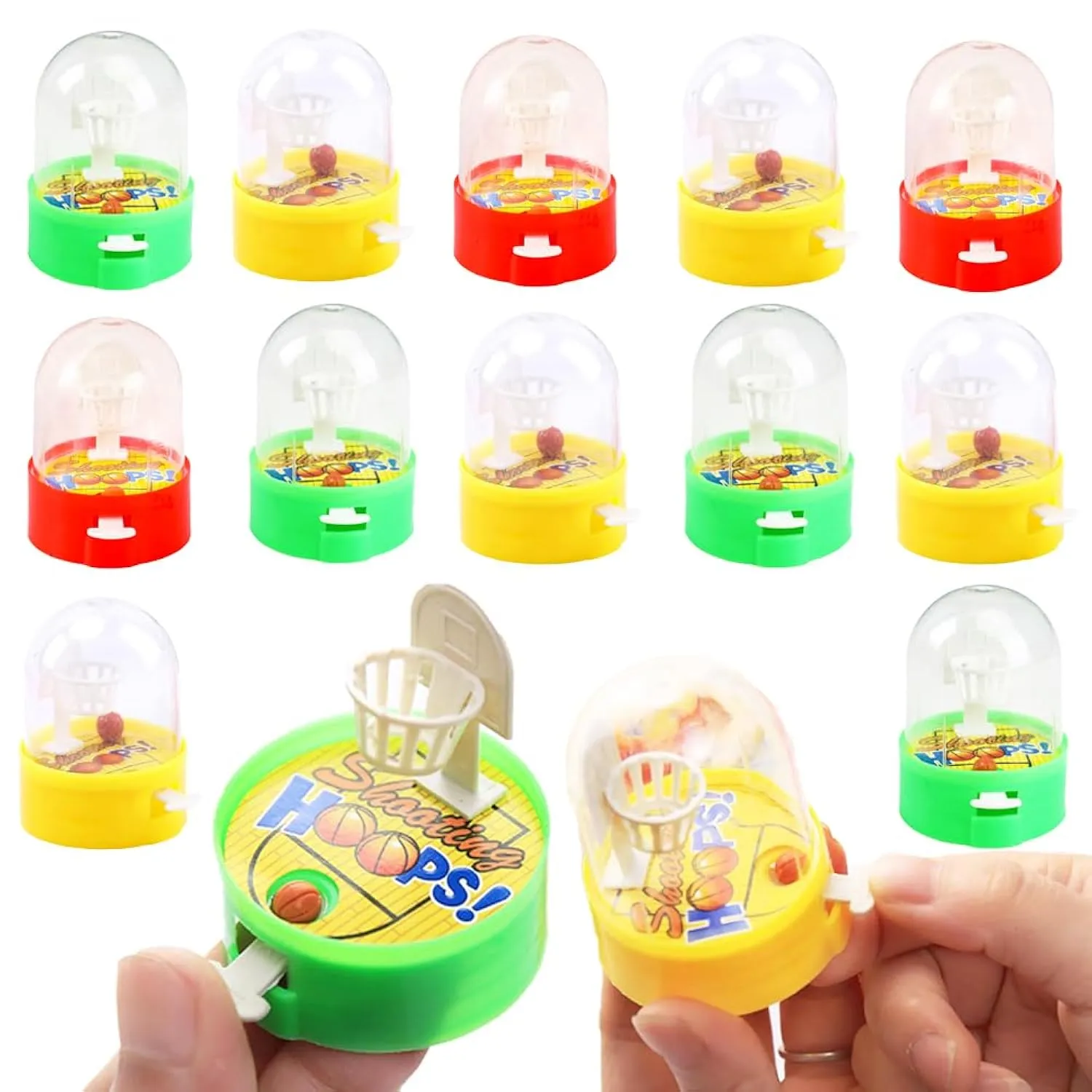 12 Pack Mini Finger Basketball Shooting Game, Party Favors Basketball Party