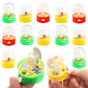 12 Pack Mini Finger Basketball Shooting Game, Party Favors Basketball Party