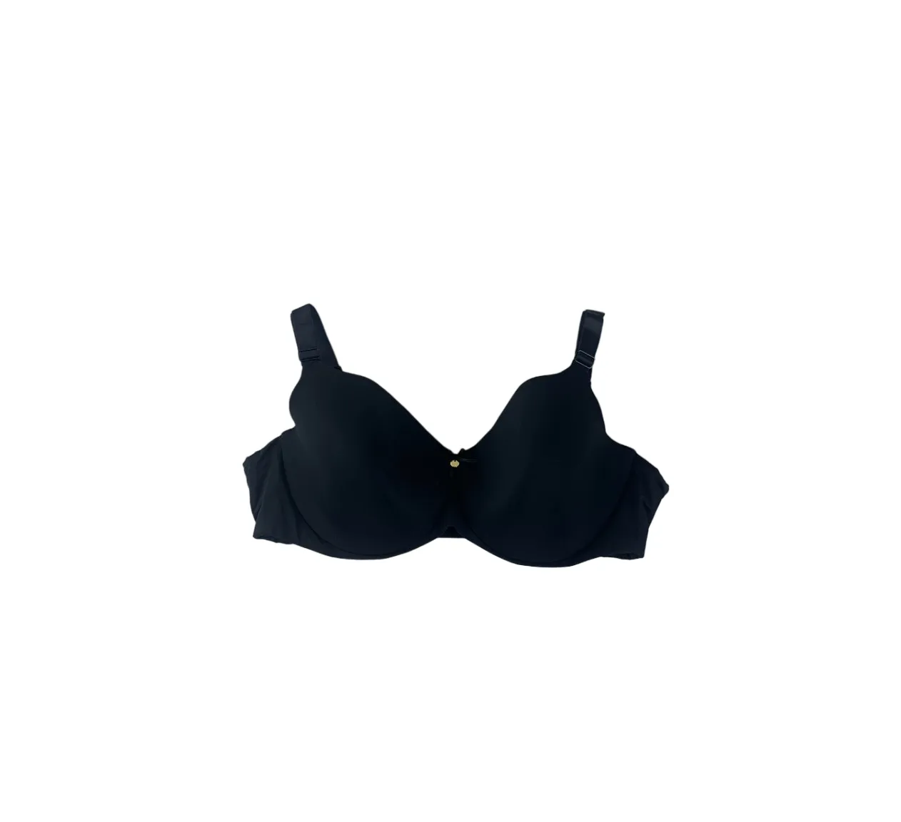 3 x Hestia Womens Smoothing Contour T-Shirt Black Bra