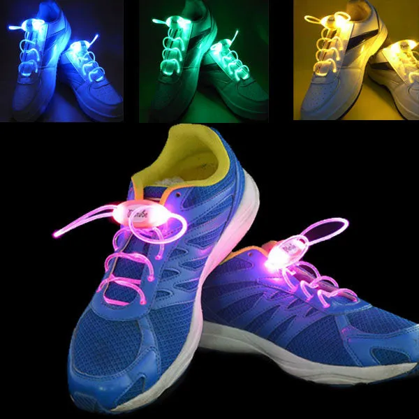 4th Generation LED Glowing Shoelaces Flash Shoelaces Shoe Strap Outdoor Dance Party Supplies