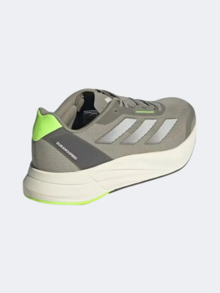 Adidas Duramo Speed Men Running Shoes Silver/Grey/Lemon