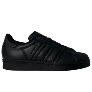 Adidas Superstar ADV Black Black Gold Leather Shoes