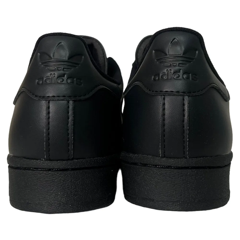 Adidas Superstar ADV Black Black Gold Leather Shoes