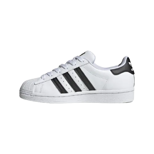 Adidas Superstar J Gs-Boys Originals Shoes White/Black Fu7712