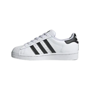 Adidas Superstar J Gs-Boys Originals Shoes White/Black Fu7712