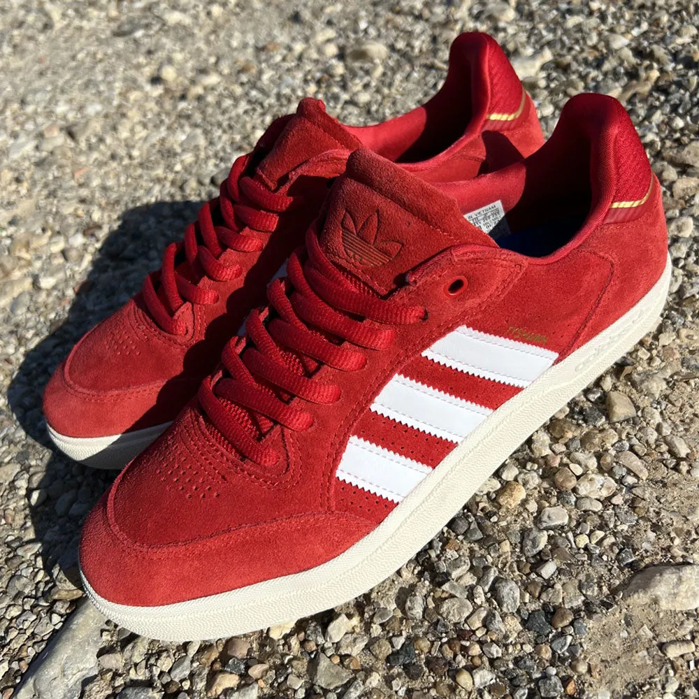 Adidas Tyshawn Low Betsca Red White Suede Shoes