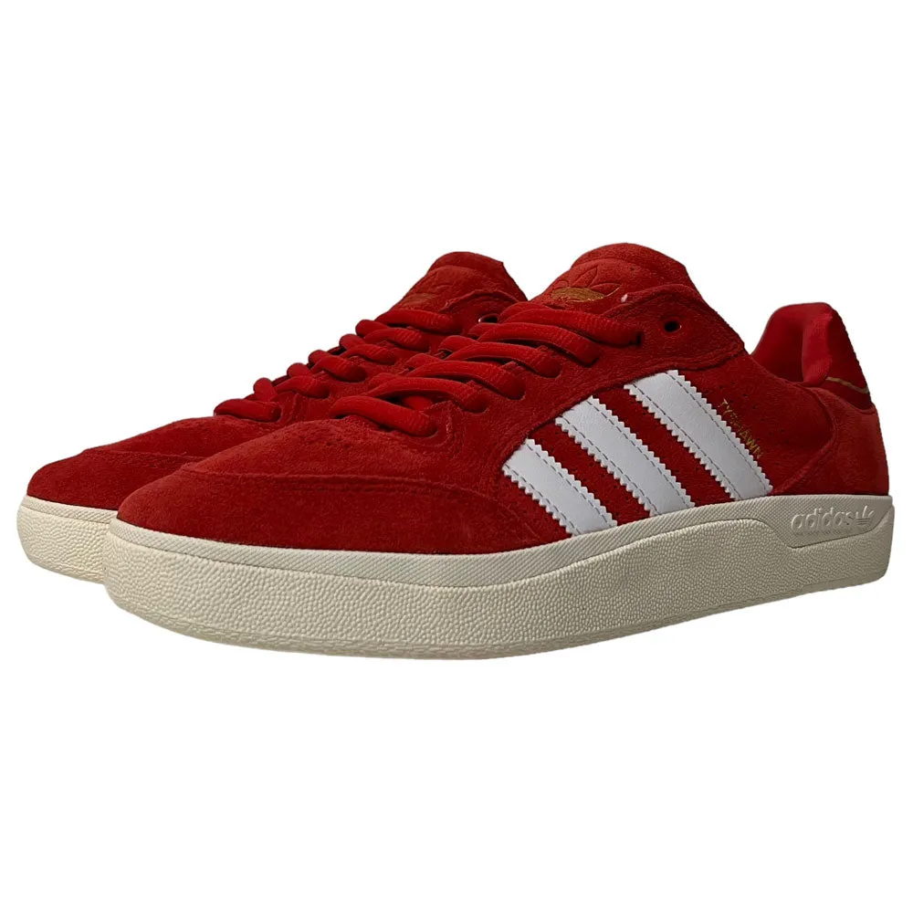 Adidas Tyshawn Low Betsca Red White Suede Shoes