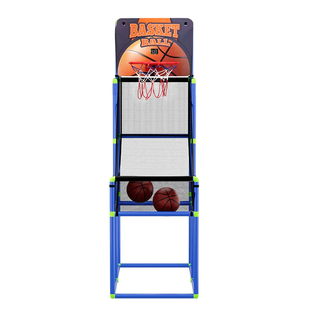 Adjustable Basketball Arcade Game 3 Modes w/ LCD - Blue