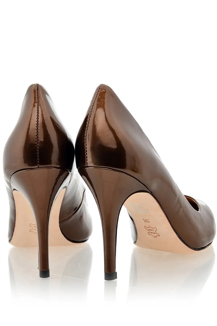 ALDITH Pearl Feno Patent Leather Pumps