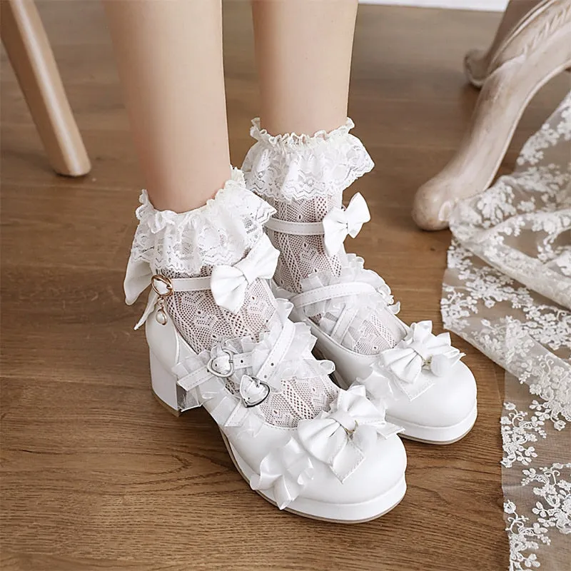 Amozae--Back to school outfit   Women Fashion Mary Jane Shoes Ladies New Cosplay Lolita Shoes Female Platform Breathable Casual Slide Footwear Plus Size 48