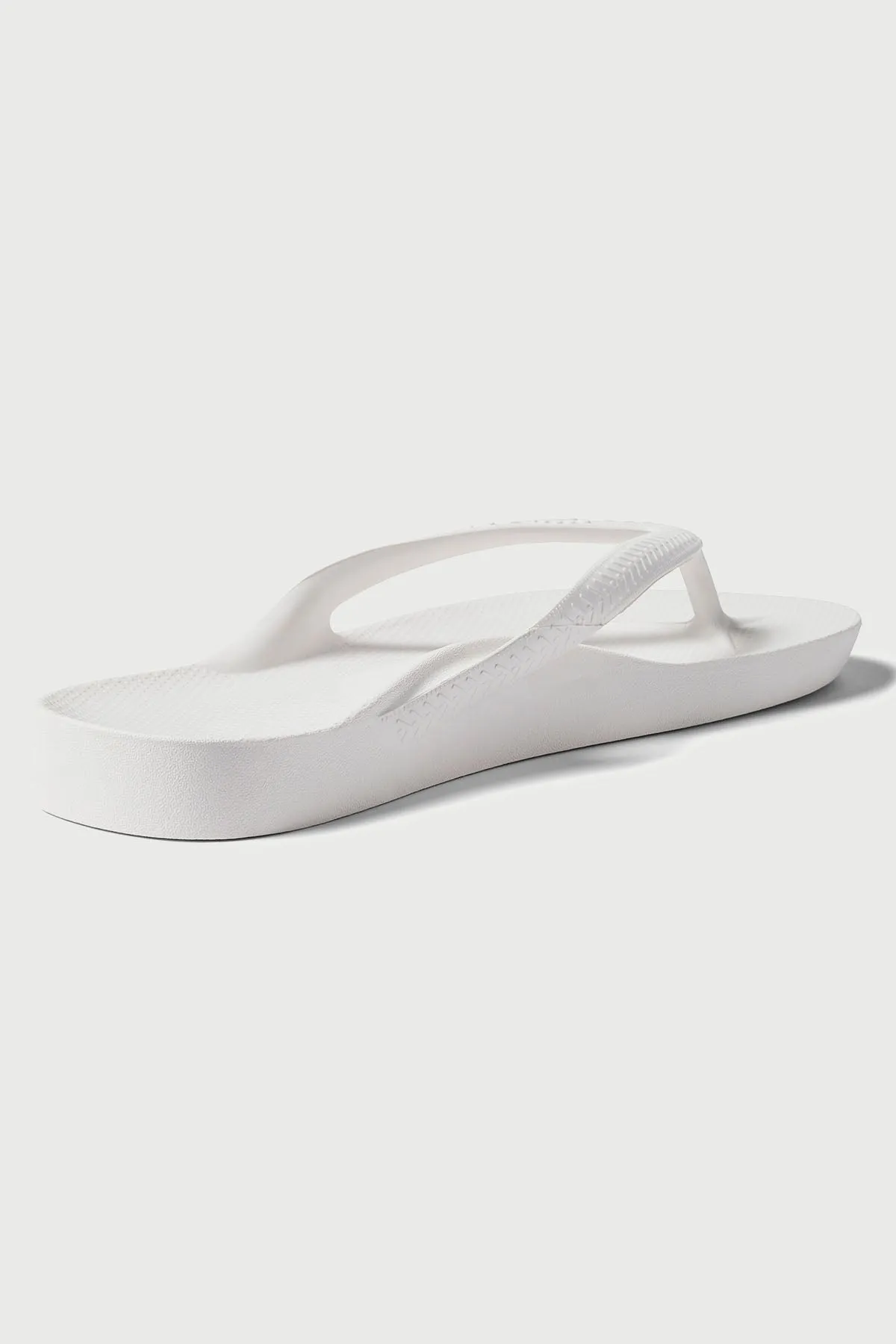 Archies Footwear Arch Support Thong White