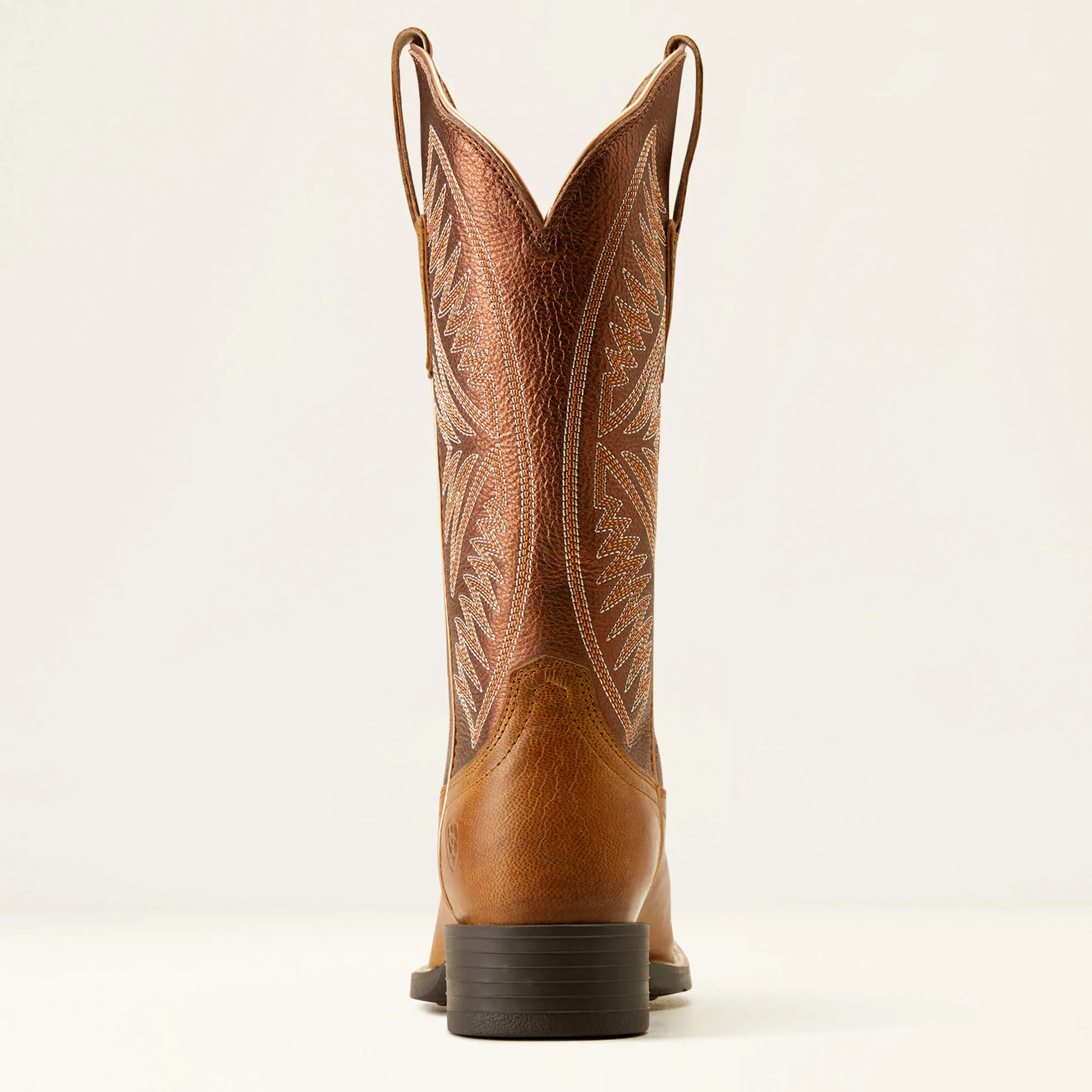 Ariat Women's Burnished Chestnut Round Up Ruidoso Western Boot