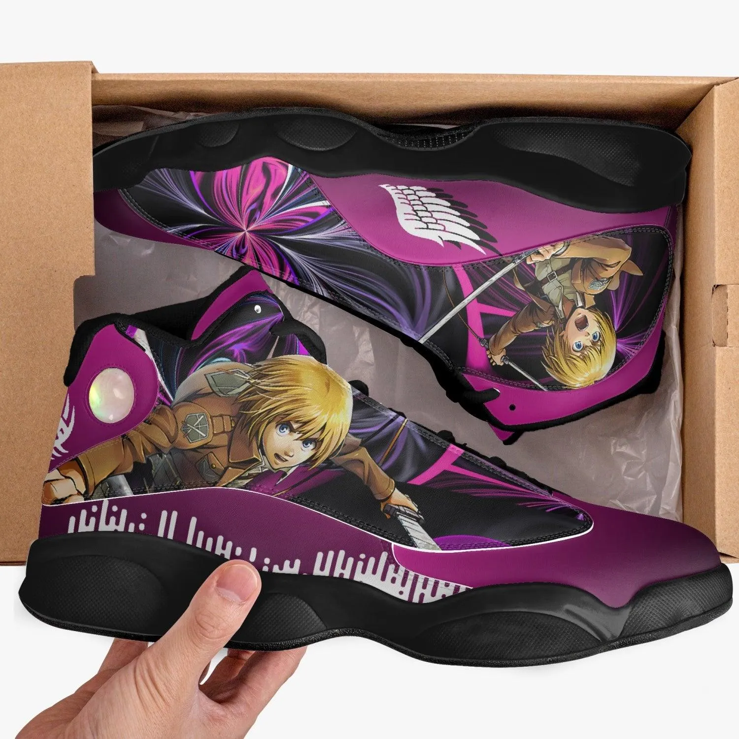 Attack On Titan Armin Alert JD13 Anime Shoes