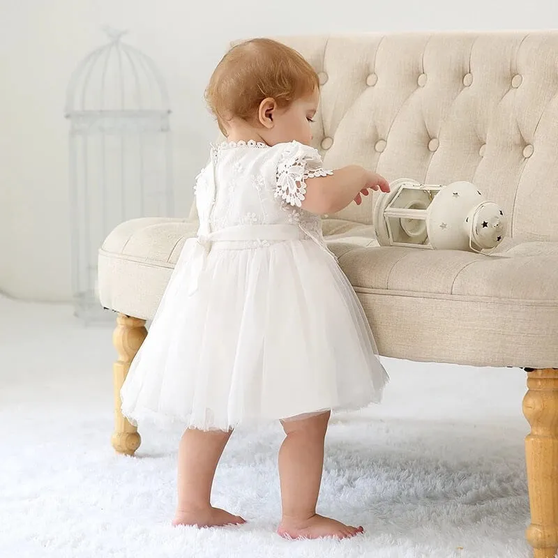 Baby Matilda Dress - White