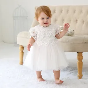 Baby Matilda Dress - White