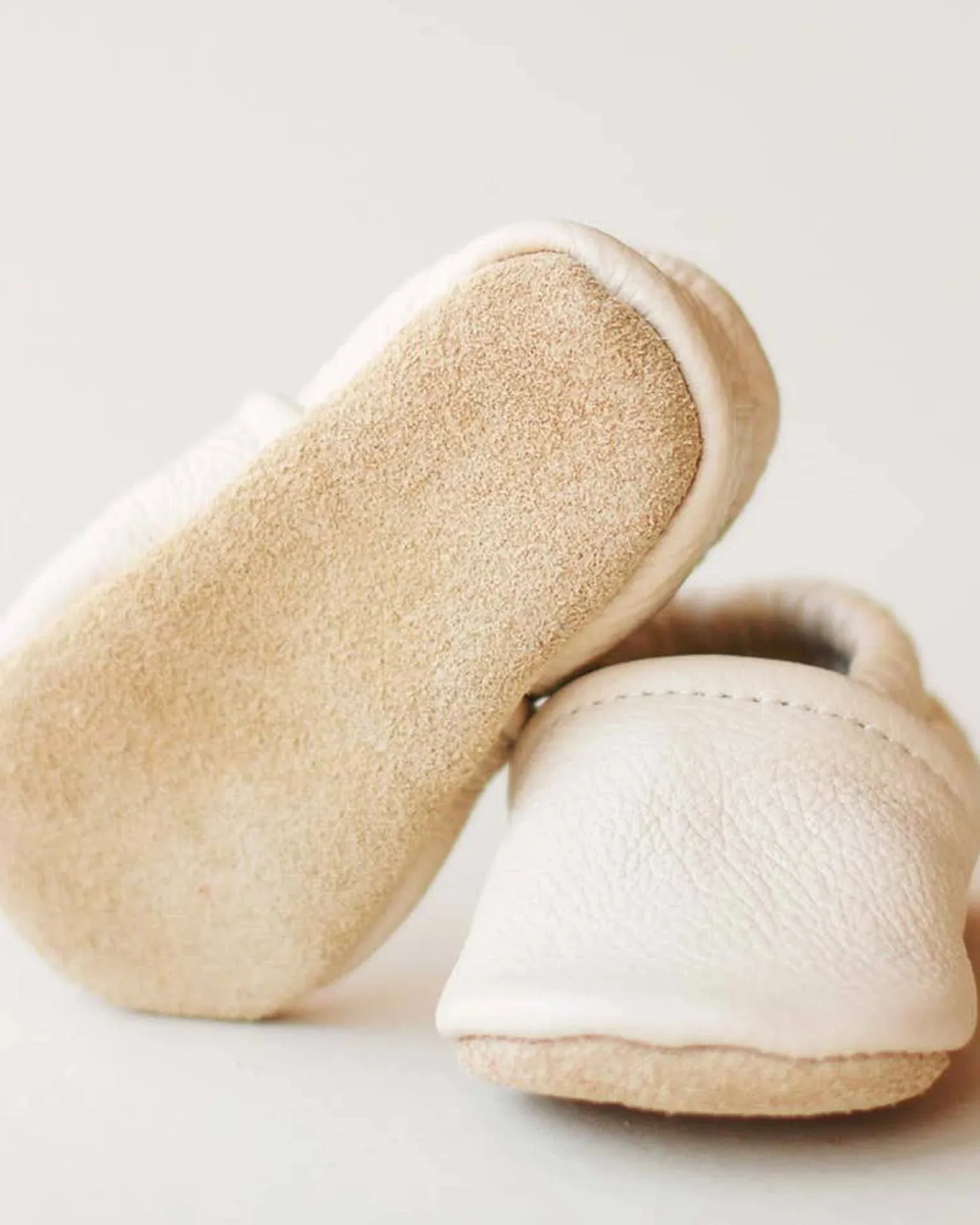 Baby Moccs - Cream