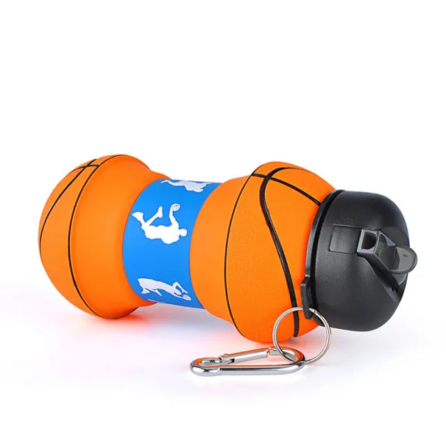 Basketball Leakproof Folding Thermos