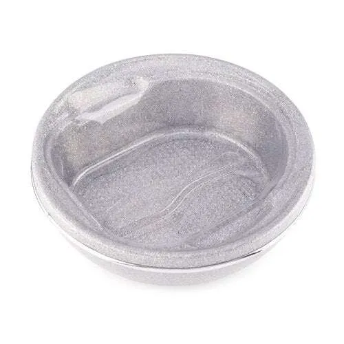 Belava Glitter Pedicure Bowl - Silver