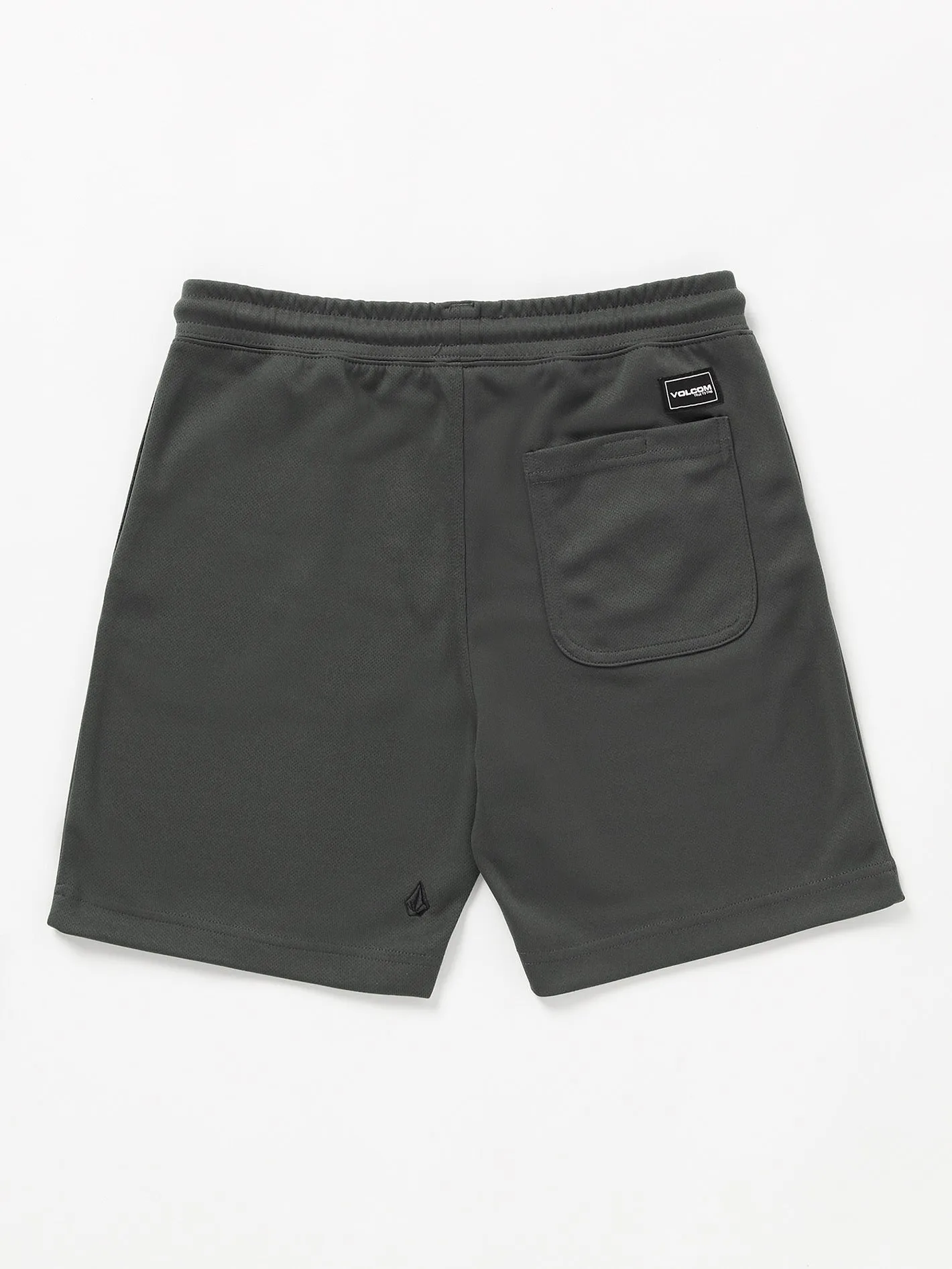 Big Boys So Meshed Up Elastic Waist Shorts - Asphalt Black