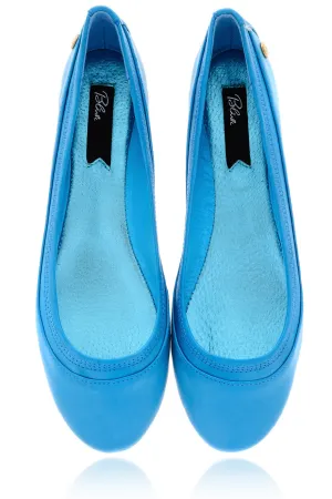 BLINK WINONAH Sky Blue Ballerinas