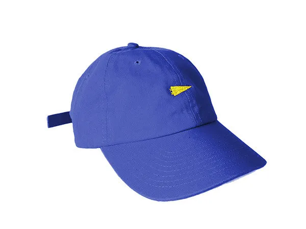 Blue & Gold Pennant Dad Hat