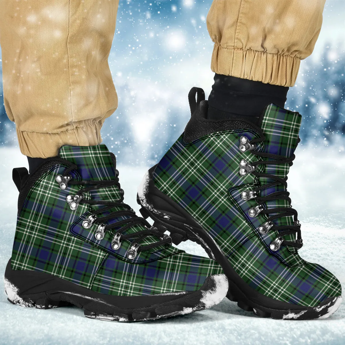 Blyth Tartan Alpine Boots