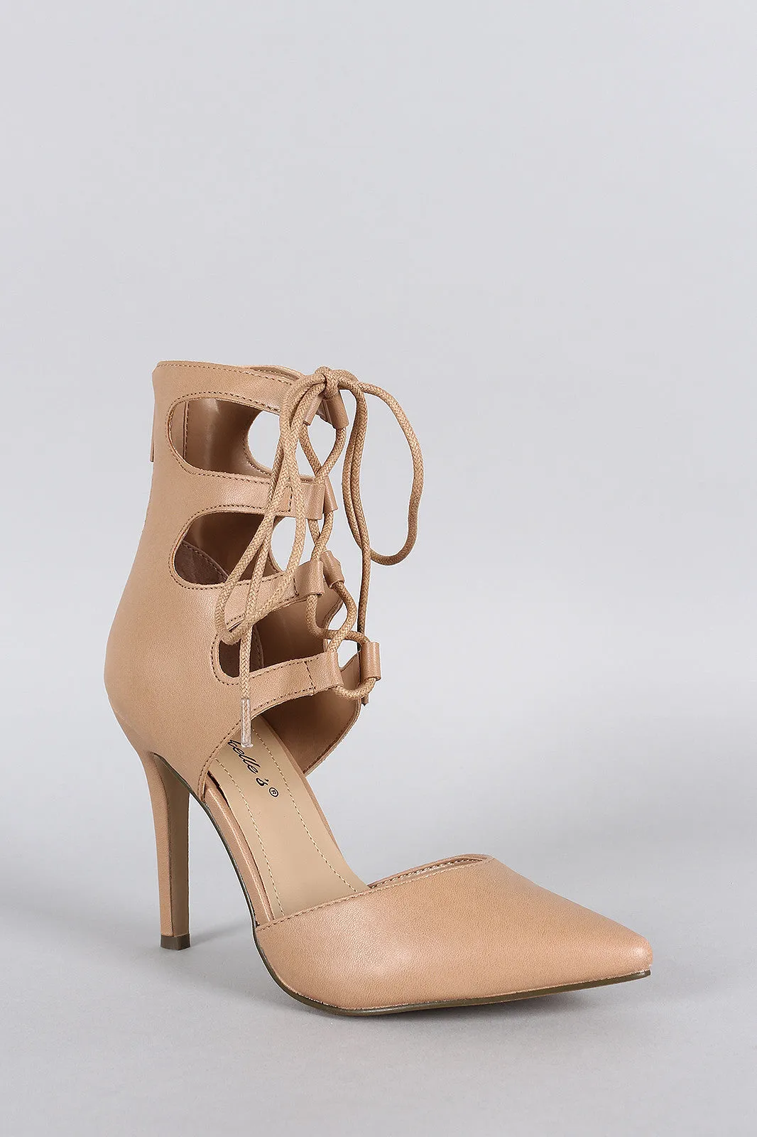 Breckelle Pointy Toe Ankle Cuff Pump