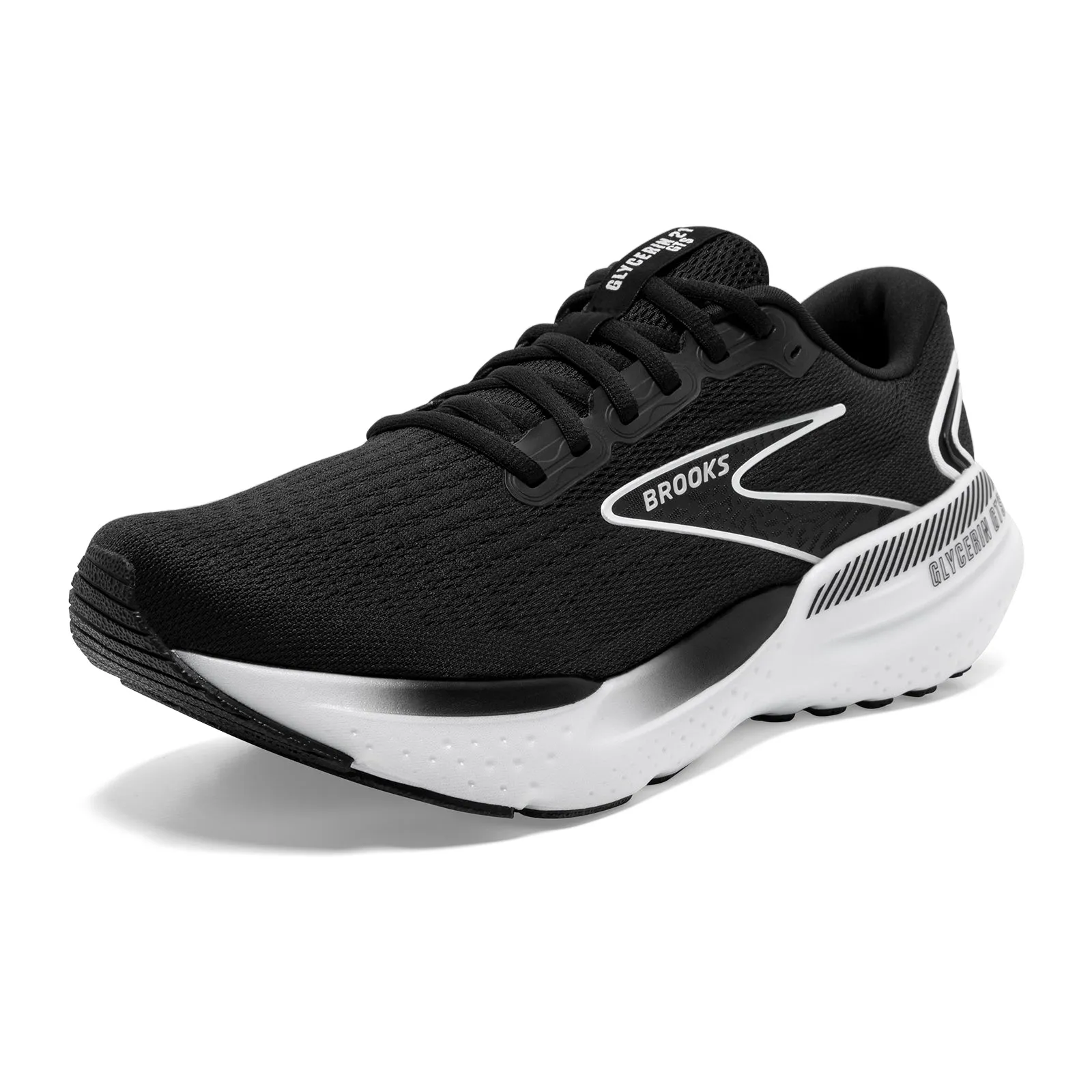 Brooks Glycerin GTS 21 Running Shoe (Women) - Black/Grey/White