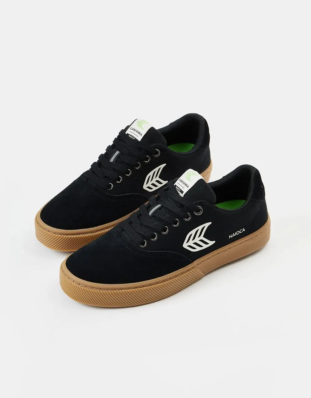 Cariuma Naioca Skate Shoes - Black/Gum/Ivory