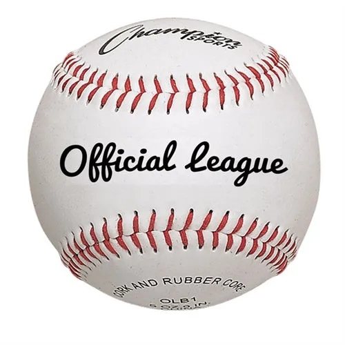 Case 120 Champion  Sports OLB1 Official League Baseballs