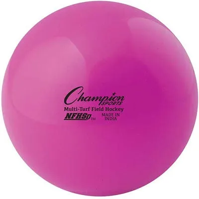 Champion Sports NFHS Multi-Turf Field Hockey Balls Pink