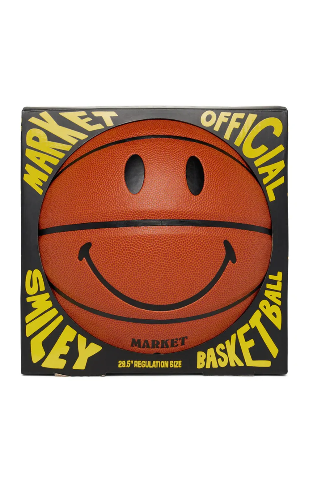 Cheerful Smiley Basketball for Outdoor Fun