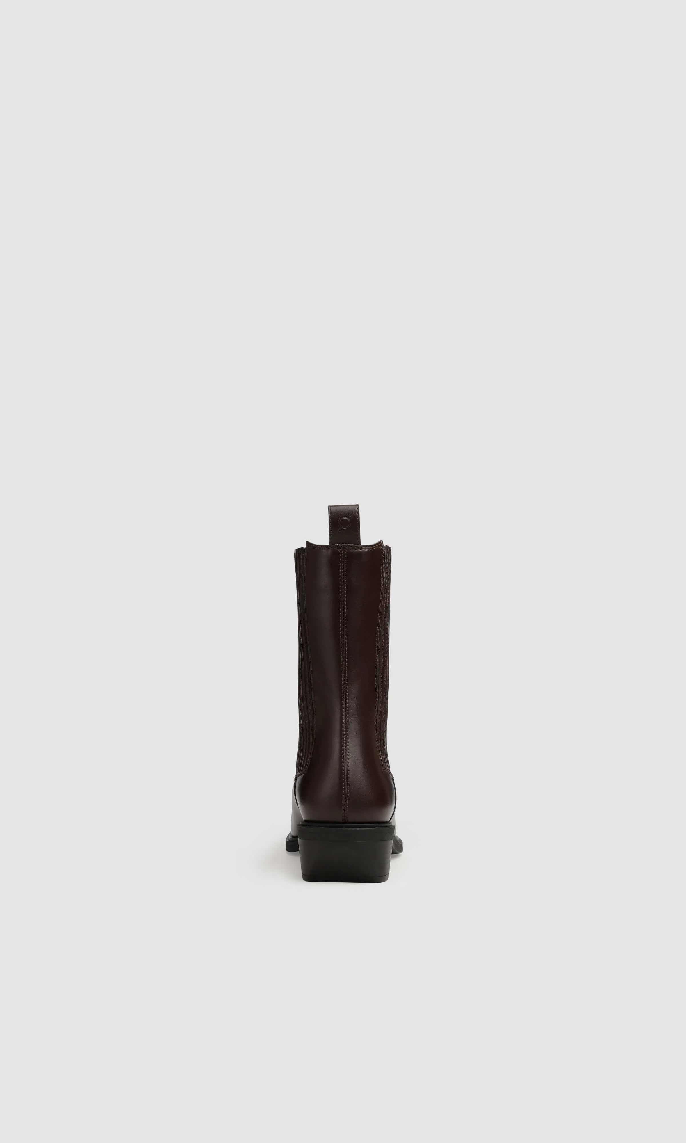 Claudio Plus Vegan Apple Leather Western Boots | Brown