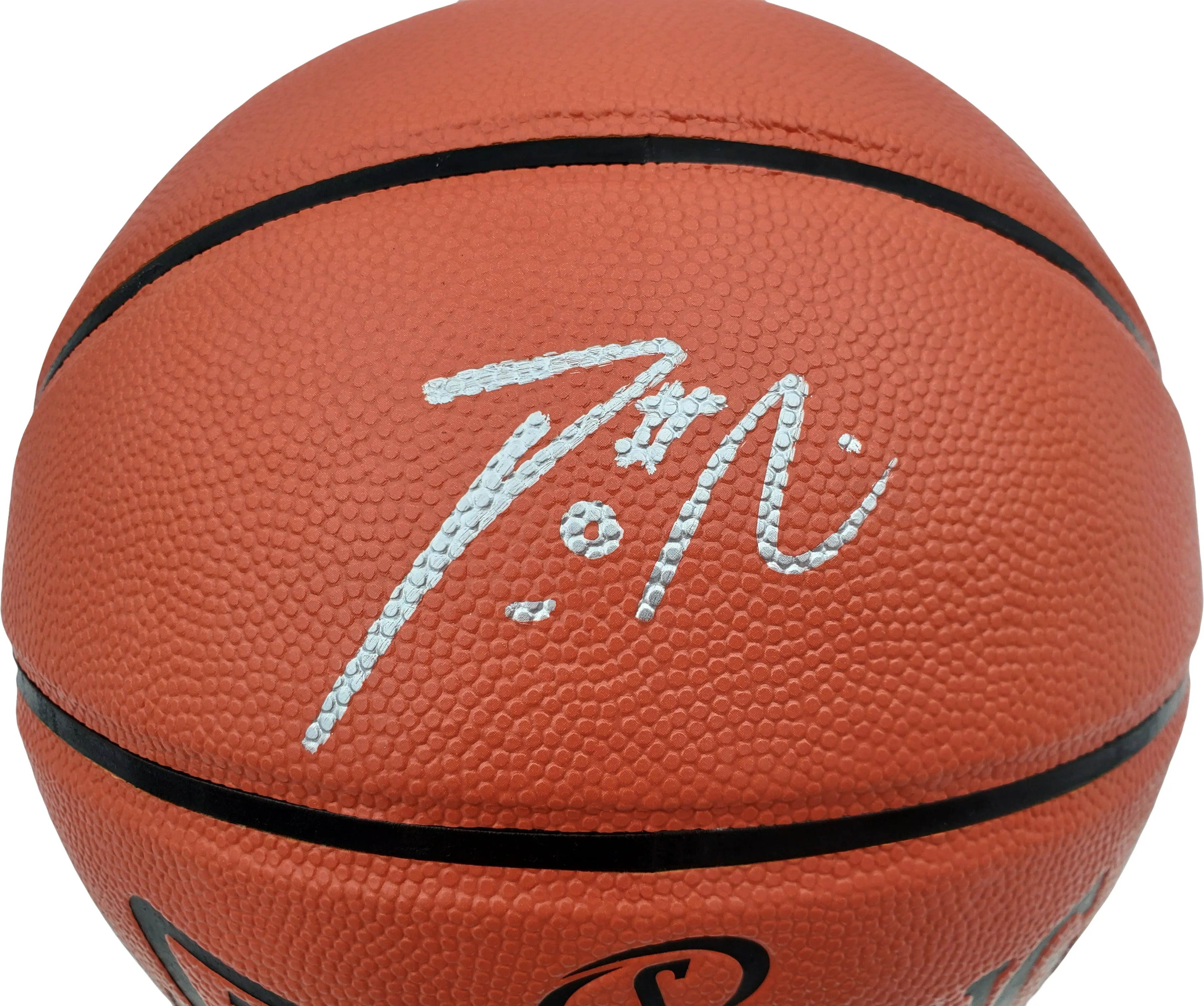 Damian Lillard Autographed Official Spalding Indoor/Outdoor Basketball Portland Trail Blazers Beckett BAS Stock #195280