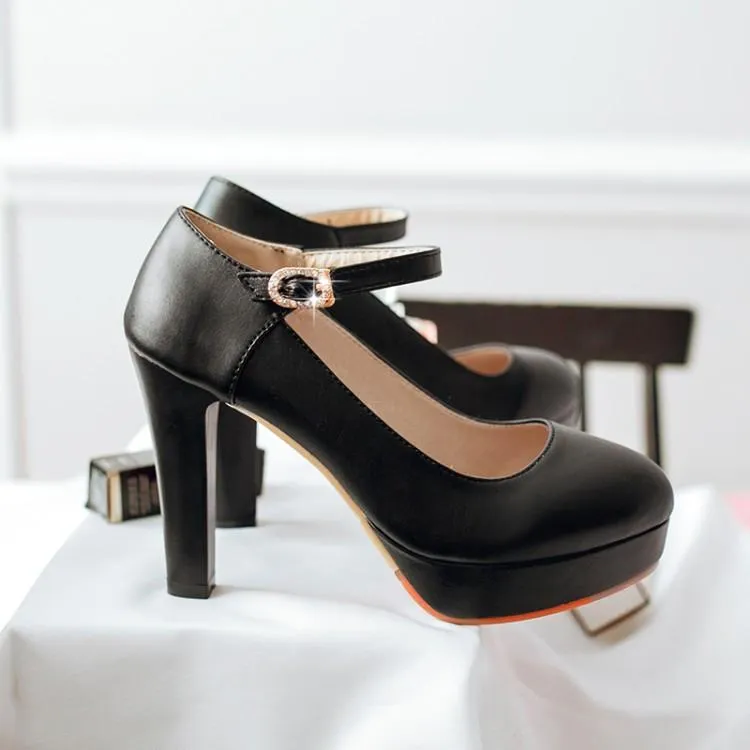 Diamond Strap High-Heel Shoes SD00119