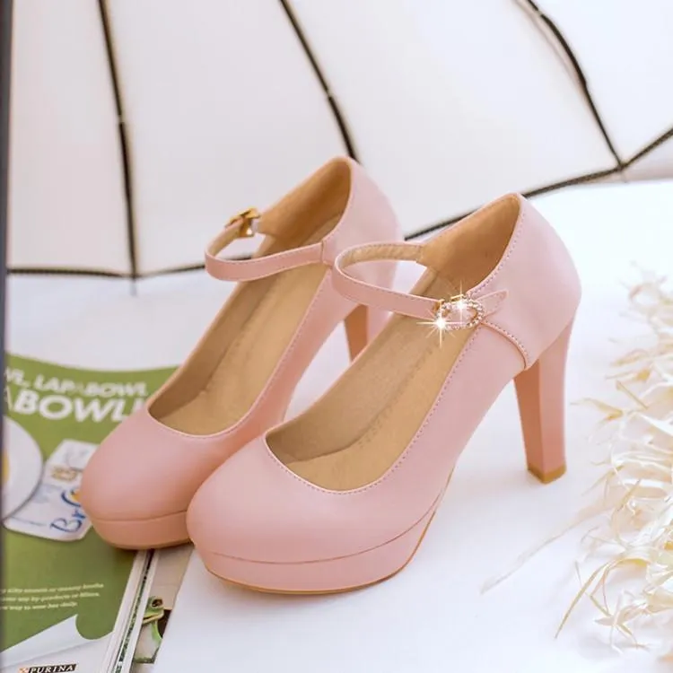 Diamond Strap High-Heel Shoes SD00119