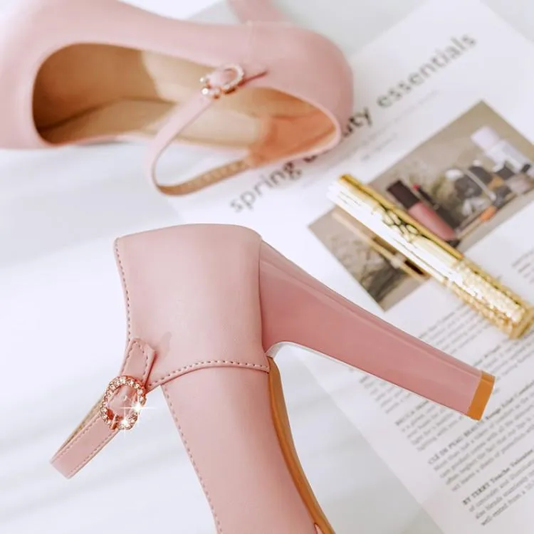 Diamond Strap High-Heel Shoes SD00119