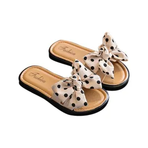 Dotti - Girl Bow Slides Slippers