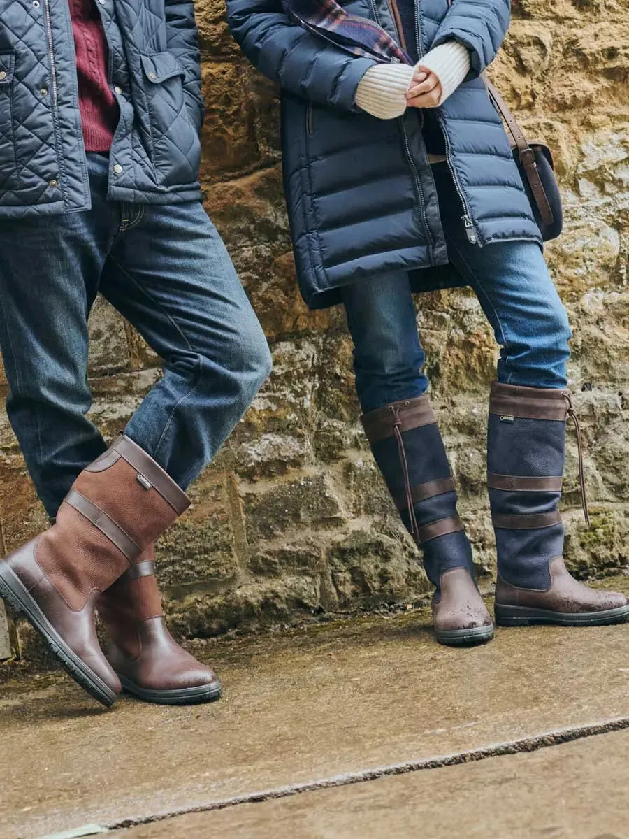 DUBARRY Kildare Country Boots - Navy & Brown