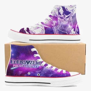 Edens Zero Ziggy A-Star High White Anime Shoes