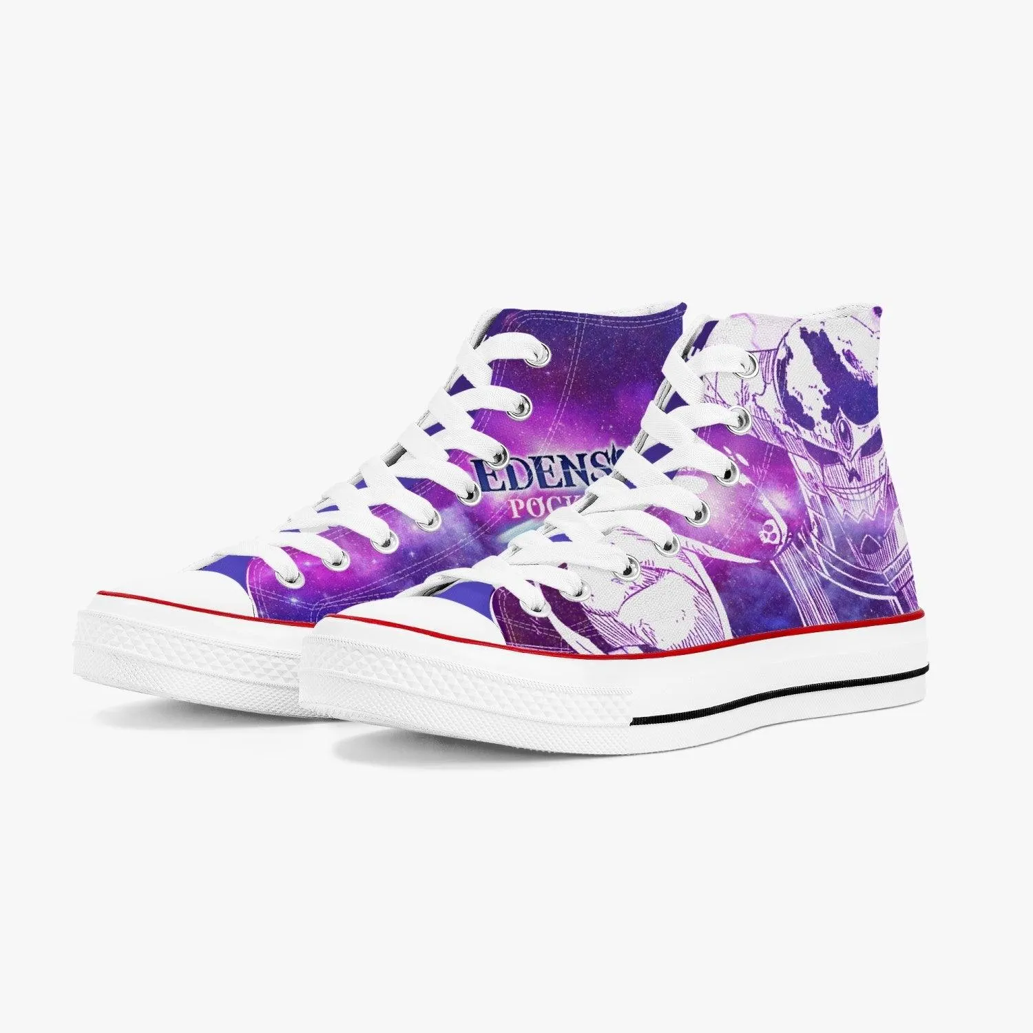 Edens Zero Ziggy A-Star High White Anime Shoes