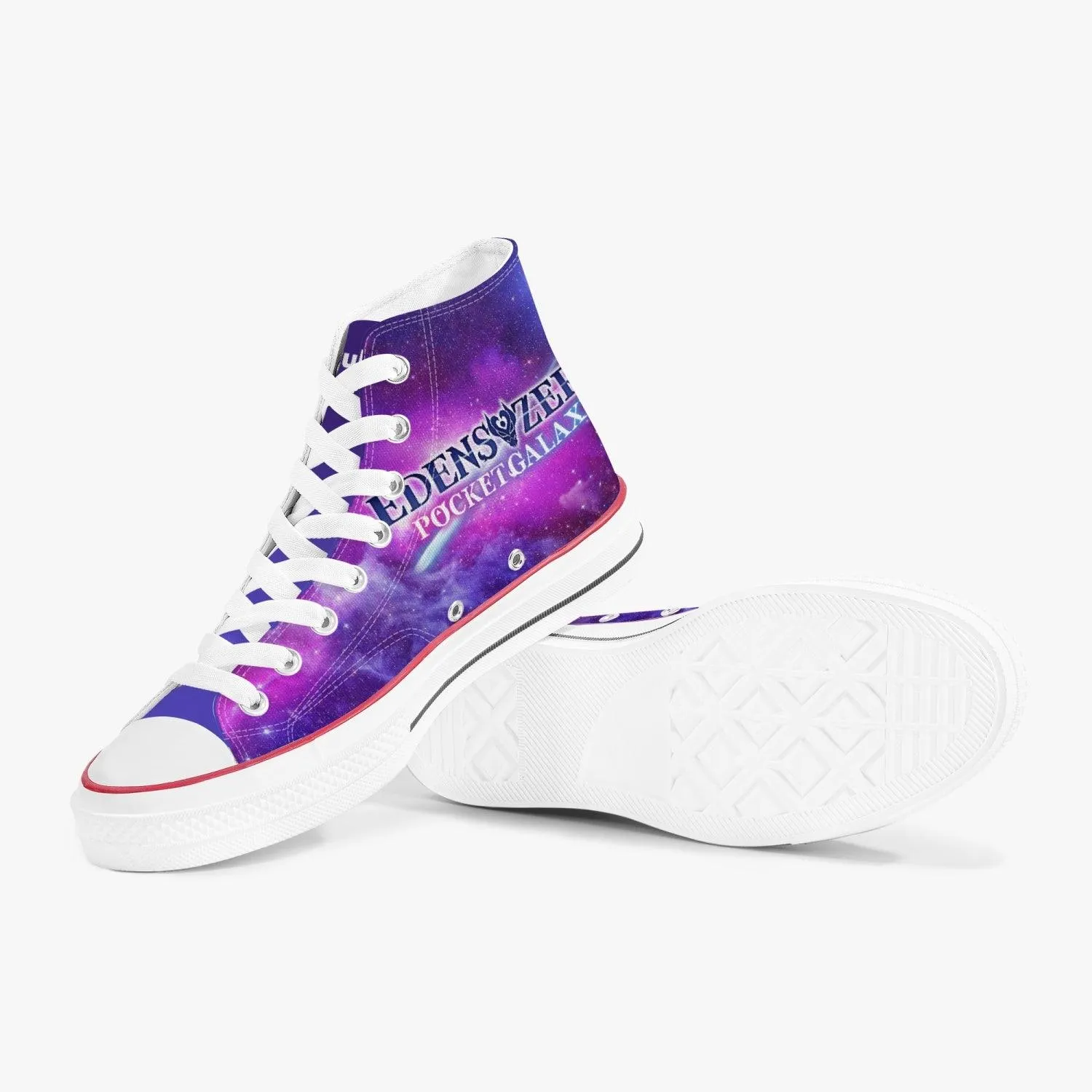 Edens Zero Ziggy A-Star High White Anime Shoes