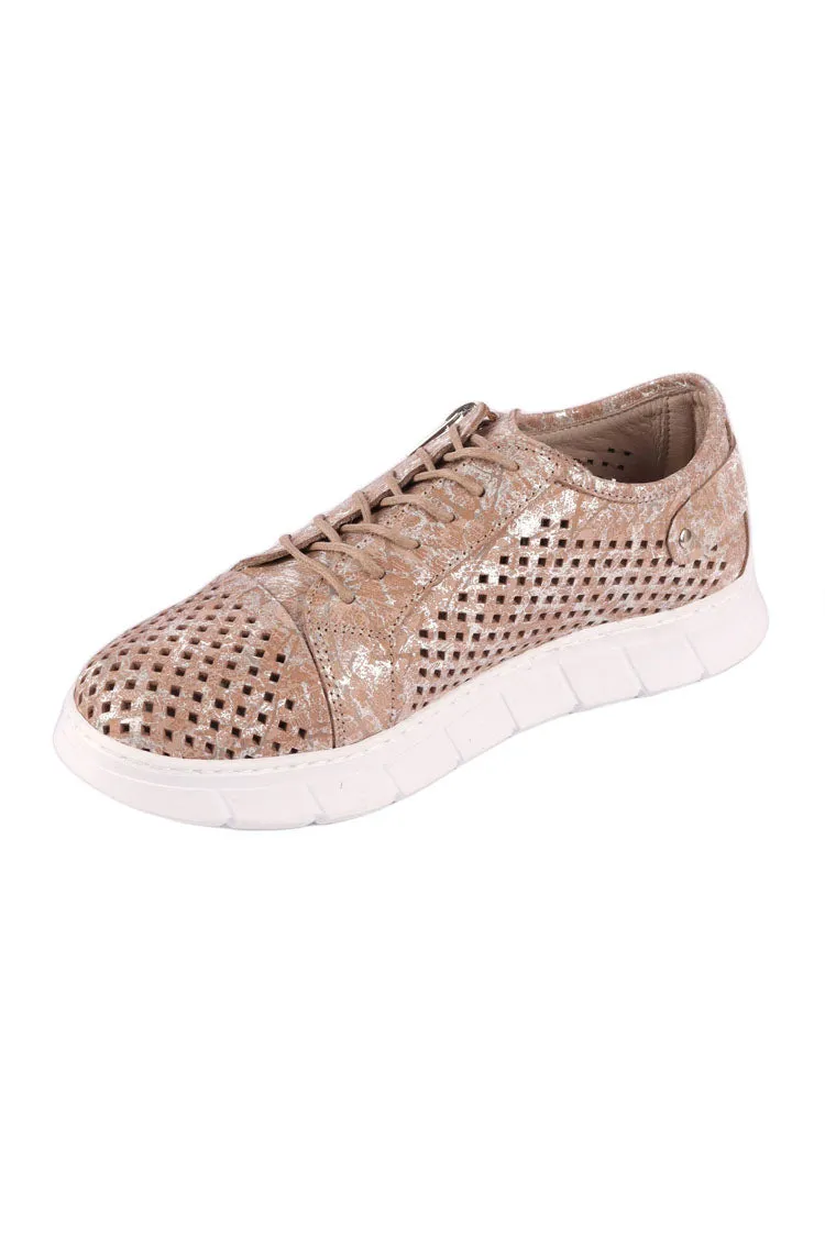 EG172P Printed Sneakers in Taupe