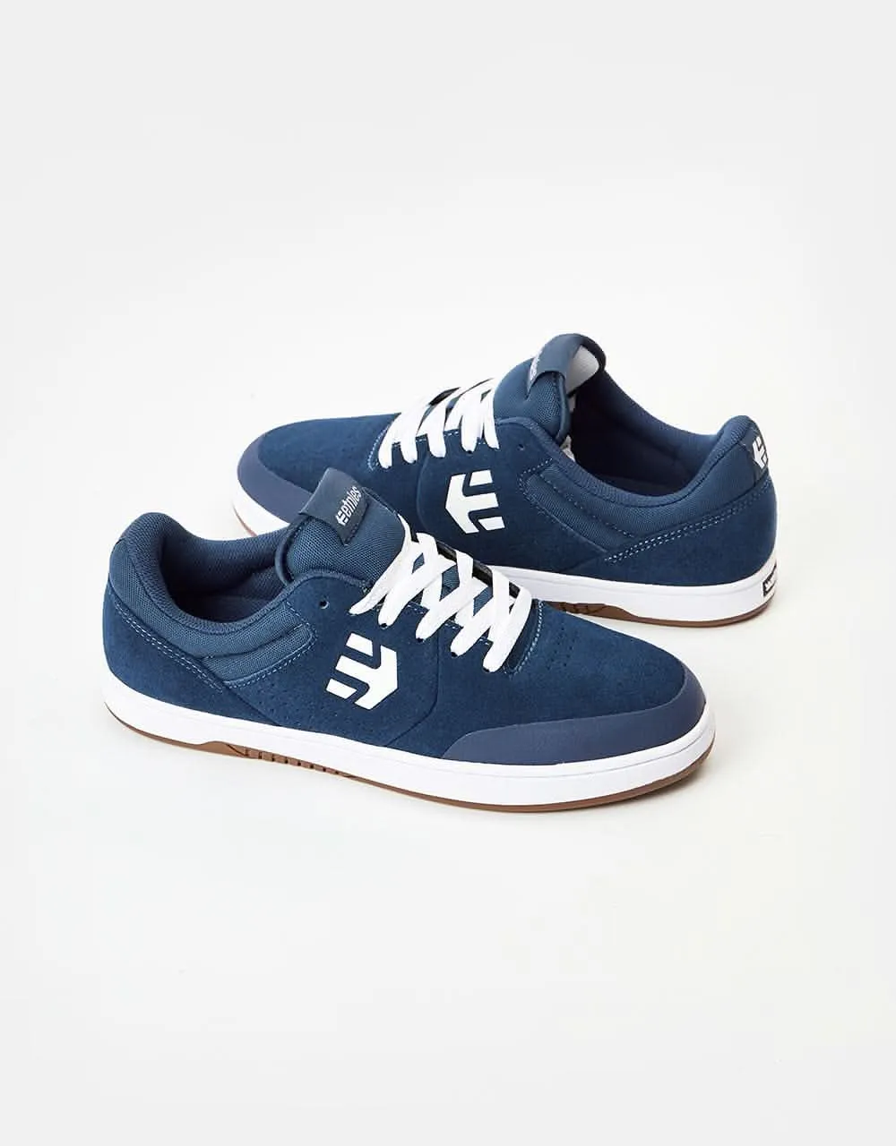 Etnies x Michelin Marana Skate Shoes - Dark Blue/White