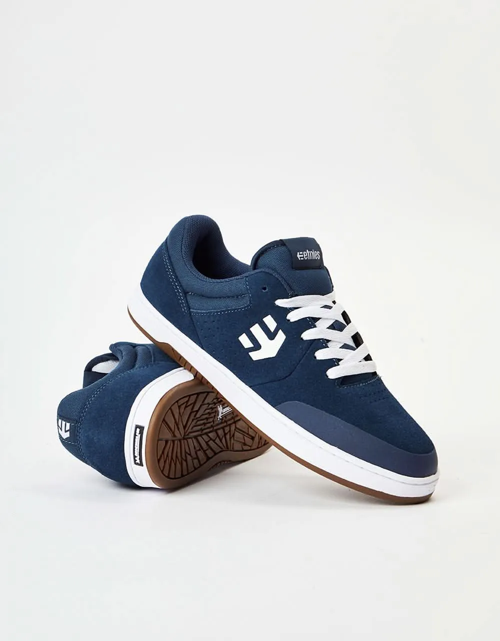 Etnies x Michelin Marana Skate Shoes - Dark Blue/White