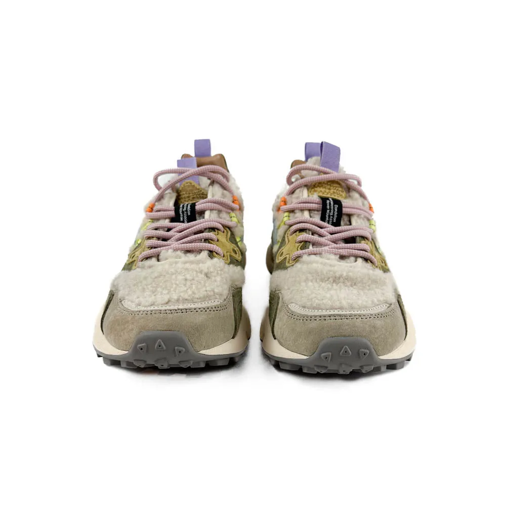 Flower Mountain - Yamano 3 Sneaker (Beige - Militare - Celeste)