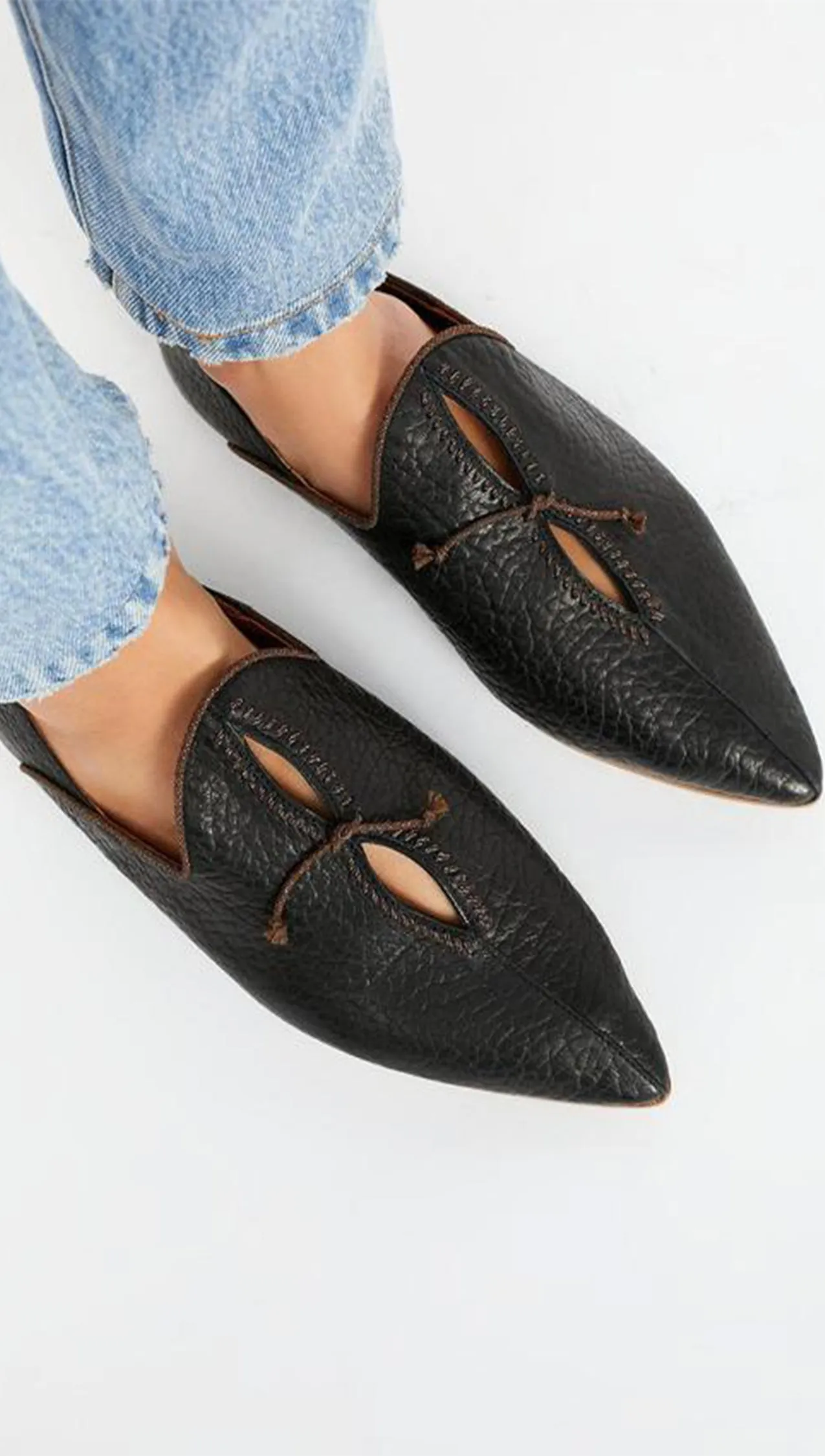 Free People St. Lucia Flats Black