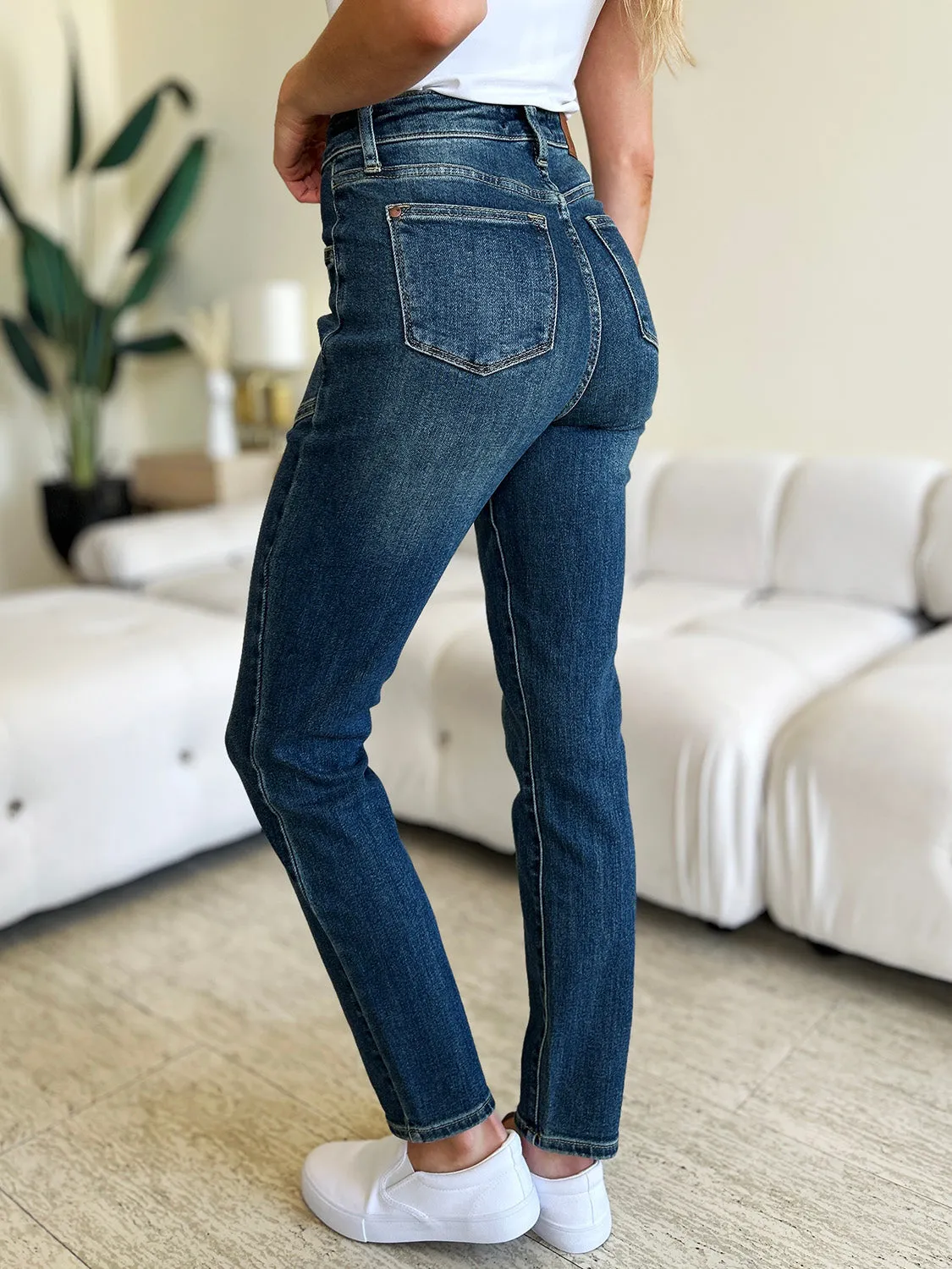 Got It Judy Blue Full Size High Waist Skinny Jeans