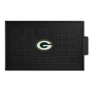 Green Bay Packers Heavy Duty Vinyl Medallion Door Mat - 19.5in. x 31in.