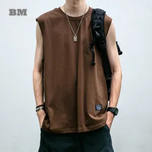 High Quality Cotton Basketball Tank Top Men - Chic Style